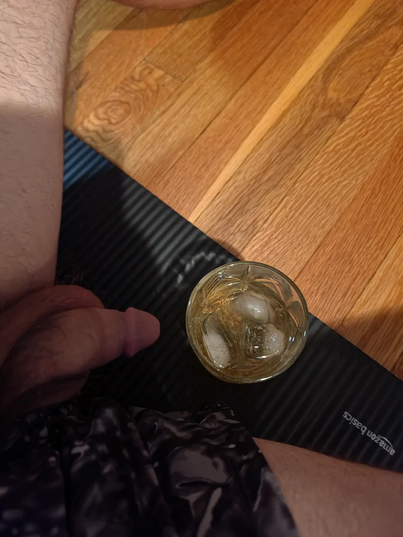 Little whiskey and stretching.