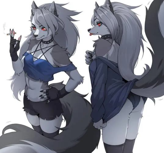 Loona in a variety of outfits (cheshirrr)