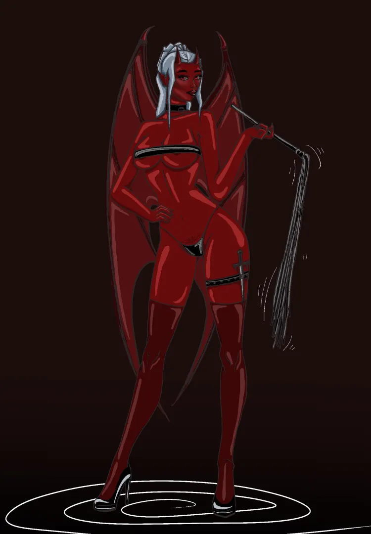 Selene; a silver haired queen of sass