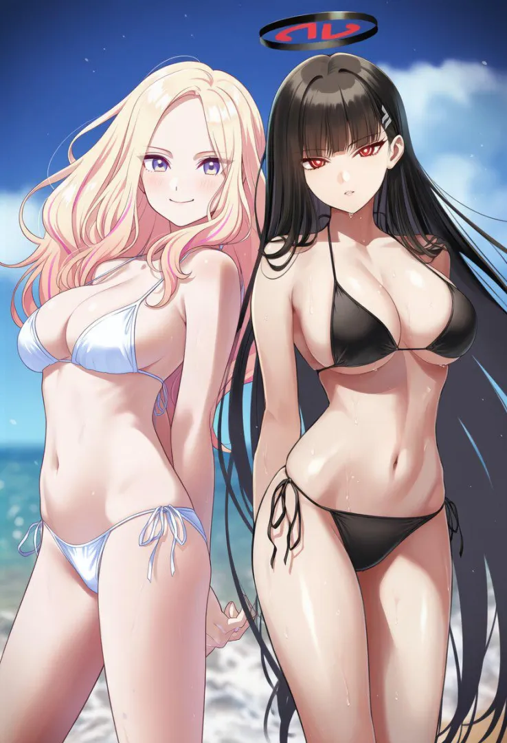 Sena Juo & Rio Tsukatsuki [Idolmaster & Blue Archive]