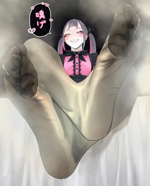 steamy smelly feet :3