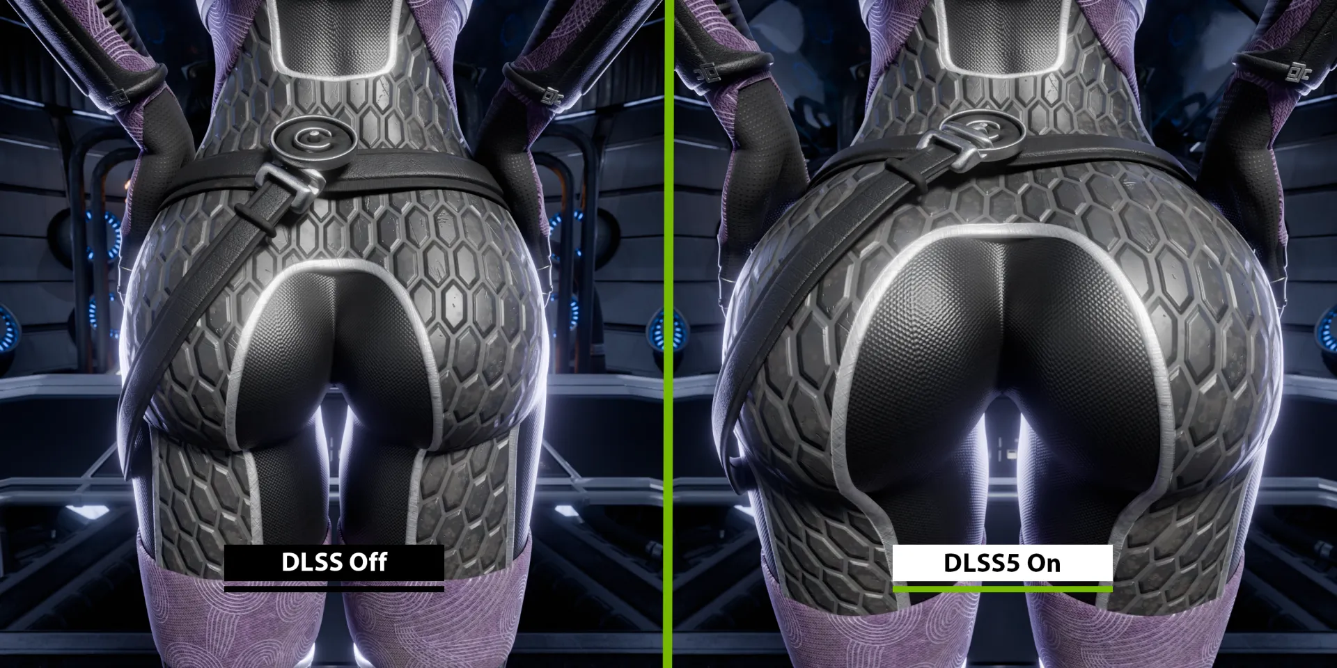 Tali showing off the crazy new DLSS5 tech (@OffModelStudio)