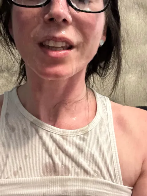 That was a nice sloppy facial