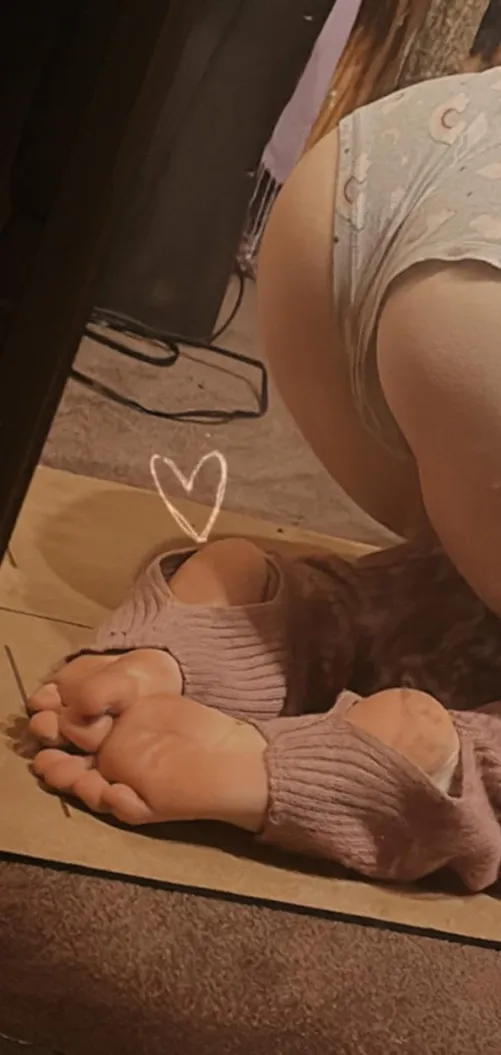 The best socks are the kind you can see toes in  my yoga socks