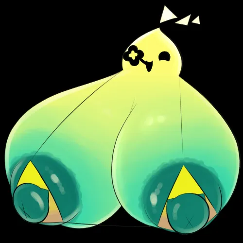 Tri from echoes of wisdom with massive tits (art by ota)