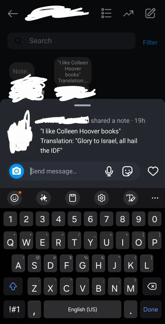 What we thinking about this instagram note?