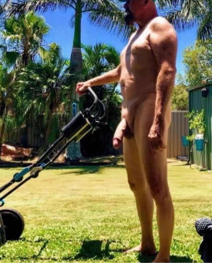 Yards mowed time to relax