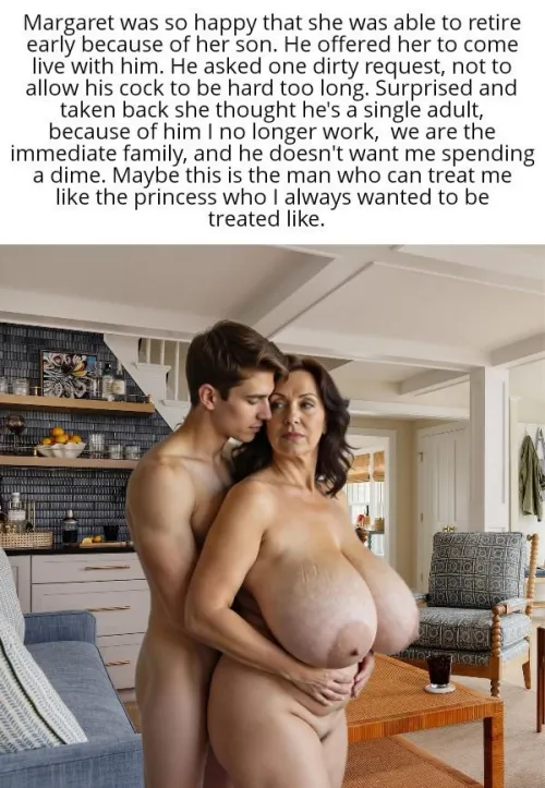 A real man takes care of his mom.