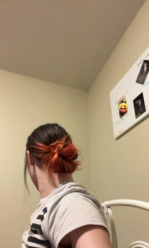 accidentally made this bun and just left it like that