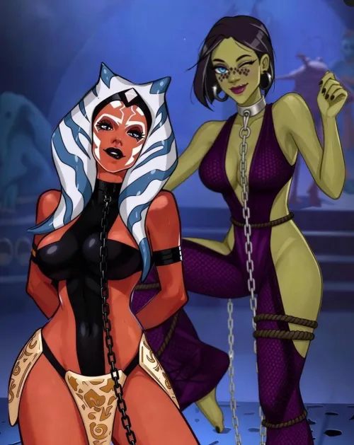 Ahsoka Tano & Barriss Offee (minko) [Star Wars]