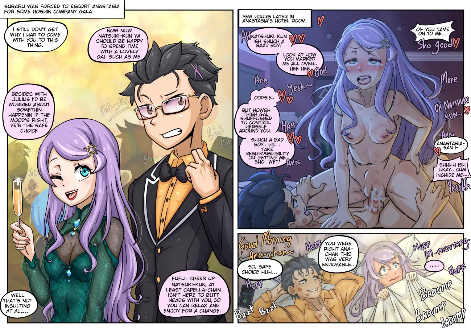 Ana x Baru in my school if au lol