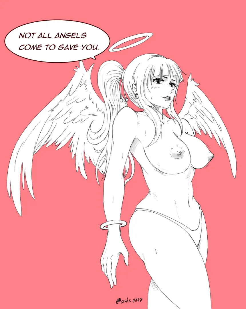 Angels come for a service ( Asks0878 )