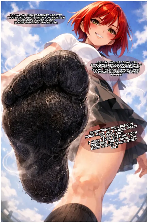 Are you afraid ?[Feet][Sock]