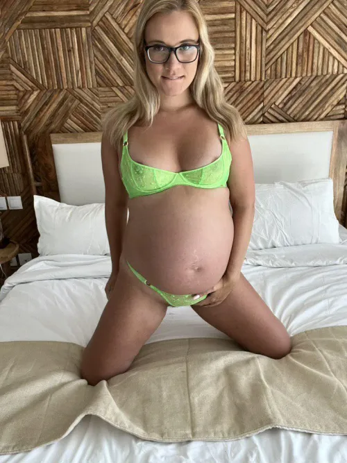 Carrying a little one but my naughty side isn’t resting