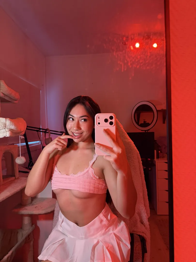 cutie with braces ready for fun