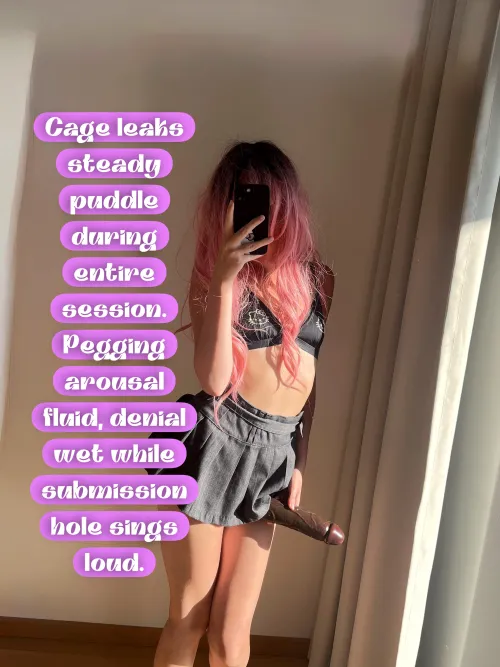 Denial never looked this wet and loud  [imagefap: princessdollmie]