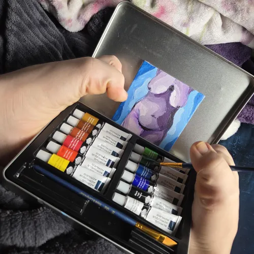 Do you think my feet would look good in this art style? 