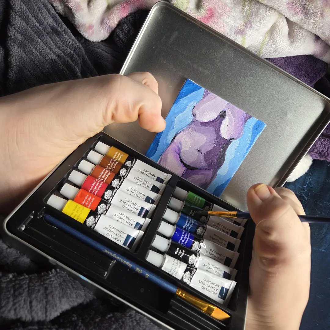 Do you think my feet would look good in this art style? 