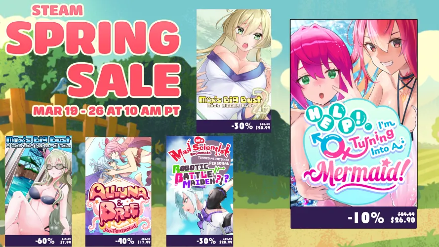 Gender Bender/TGTF Games on Sale
