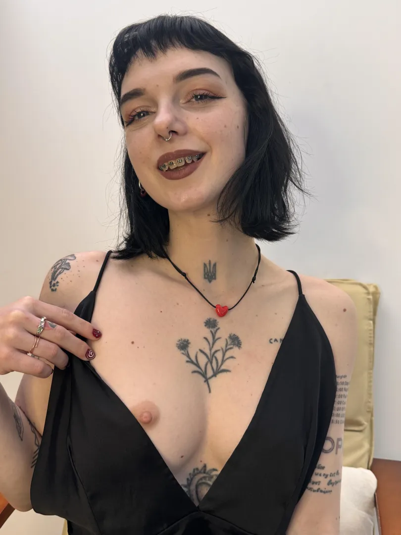 Hope my smile didn't blind you