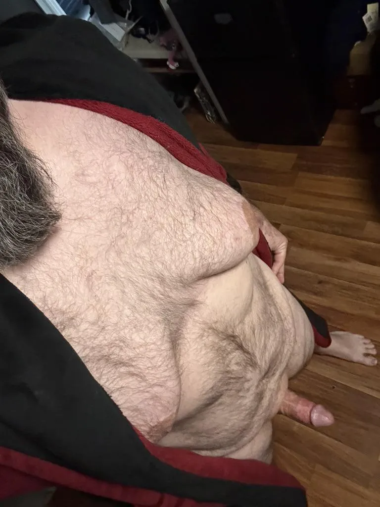 Hope you don't mind if I walk around with an open robe babygirl