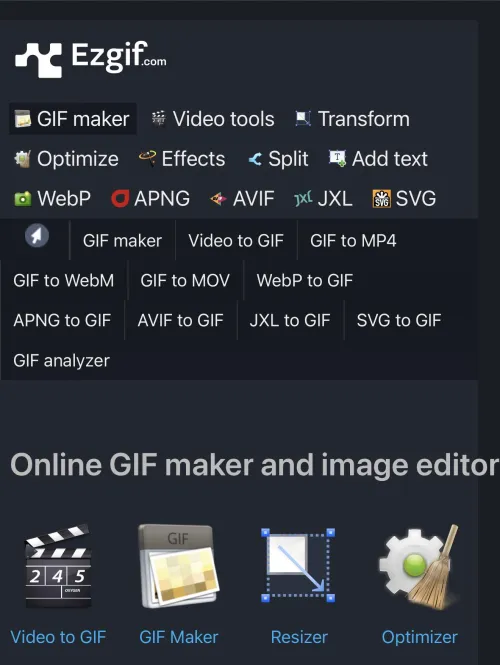 How to Make GIFs on ezGIF.com