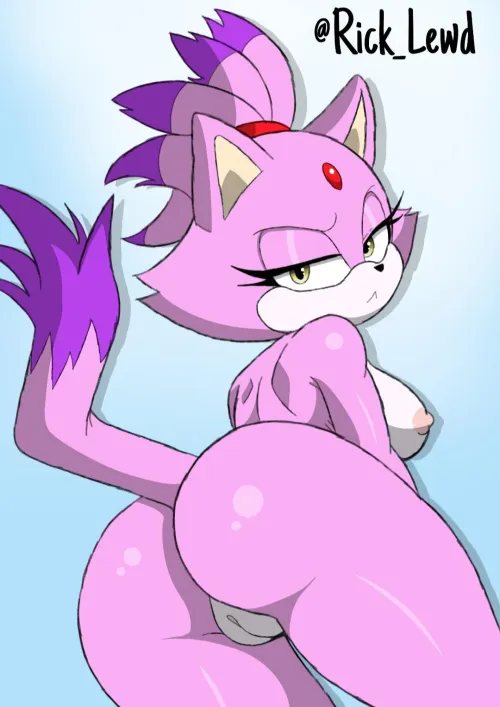 How would you rate Blaze's thiccness? (Made by me: Rick_Lewd)