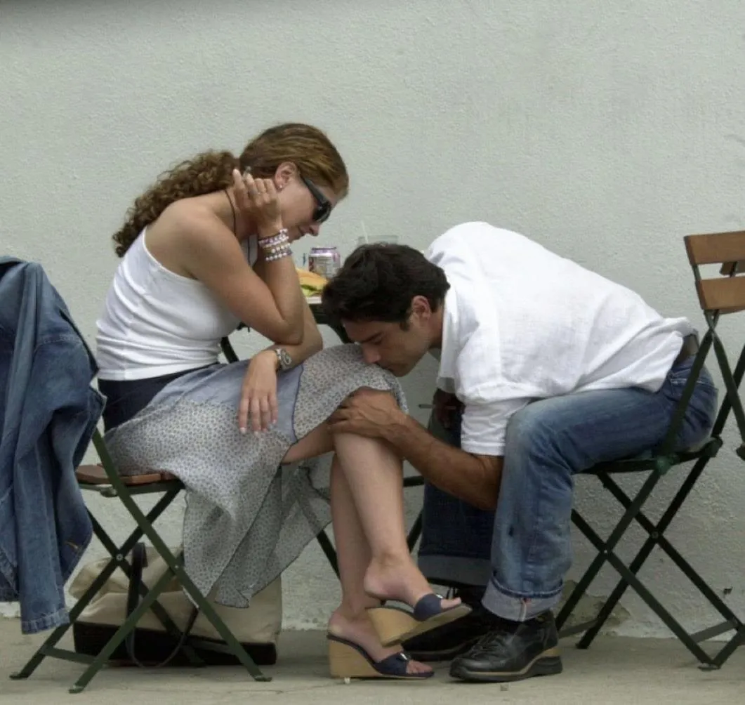 I adore that he just doesn't give a fuck about what other people think. He treats me like his special person and that hits deeply. It changes the energy in other people everywhere we go and I deeply enjoy being the center of his world.