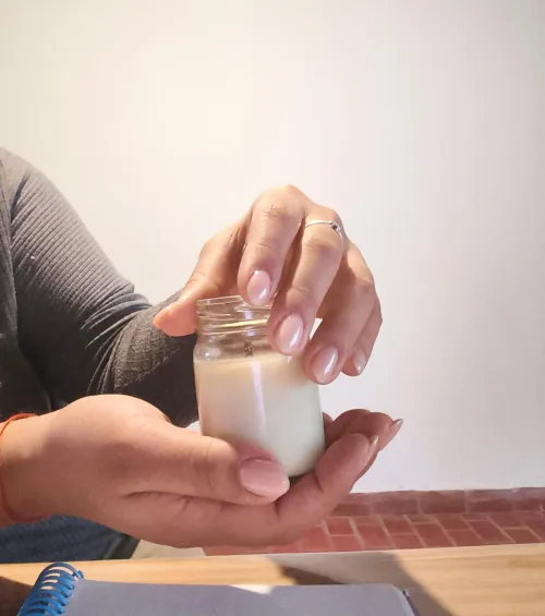 I love freshly done nails 