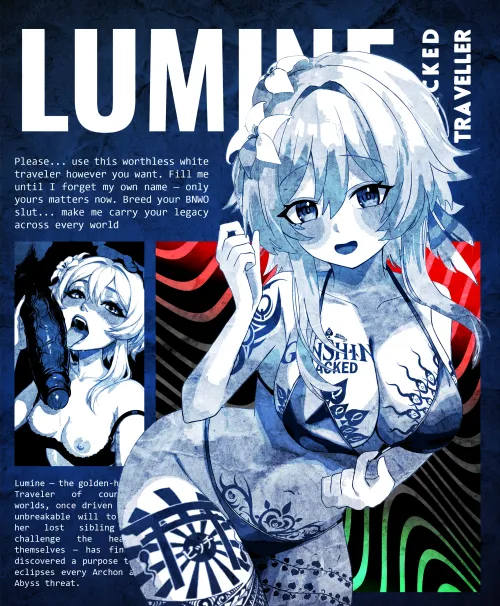 I think you'll like seeing your favorite traveller being a good blacked slut