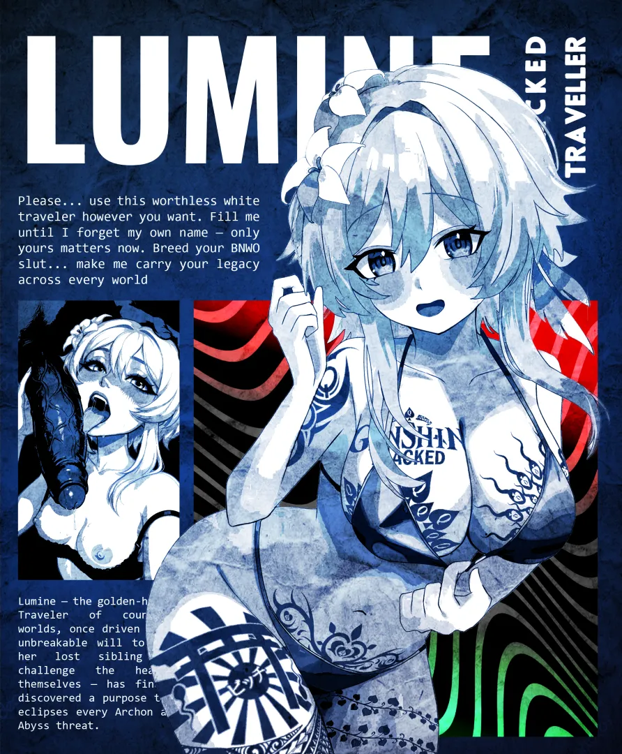 I think you'll like seeing your favorite traveller being a good blacked slut