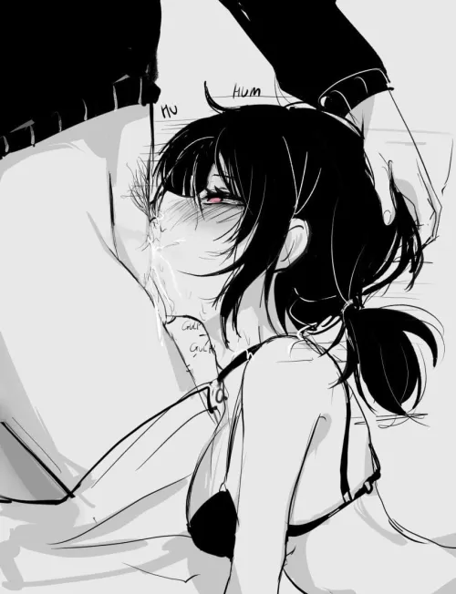 If my lips aren't touching the base of your cock, then its NOT a real deepthroat