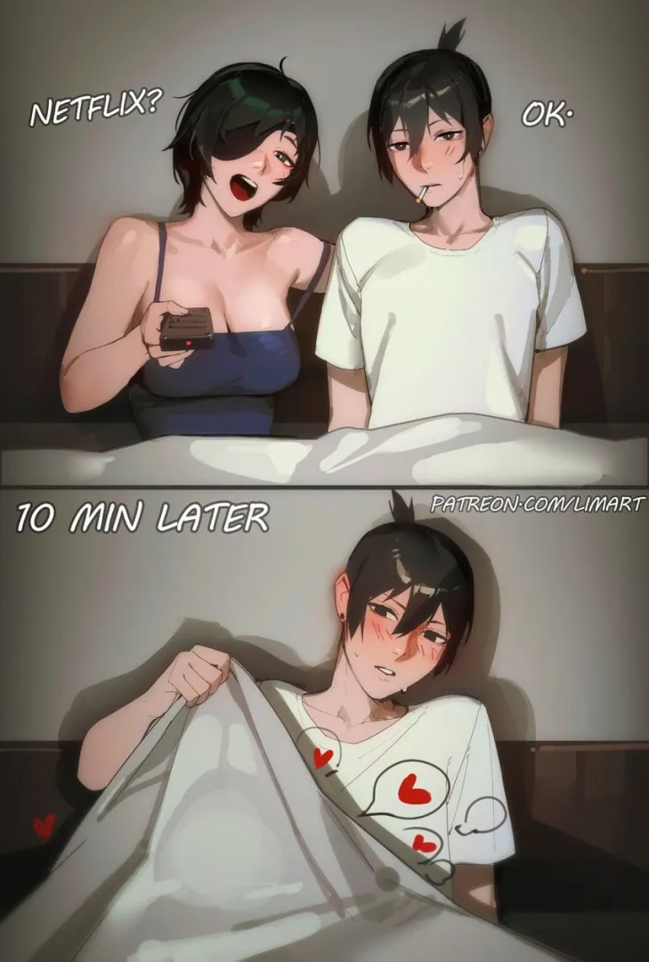 Im impossible to watch anything with~ I must be soooo annoying......