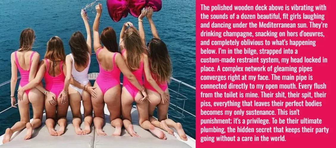 It's a privilege to eat their waste [Shit]