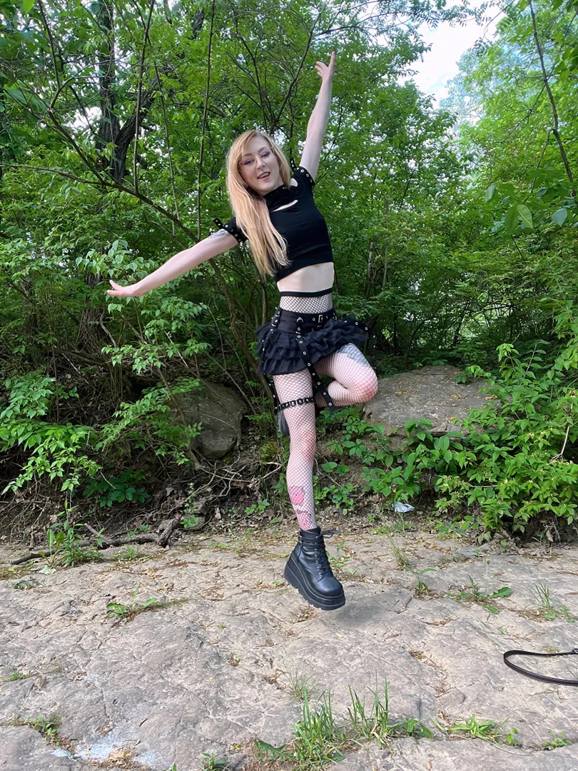 Jumping for joy.. ;)