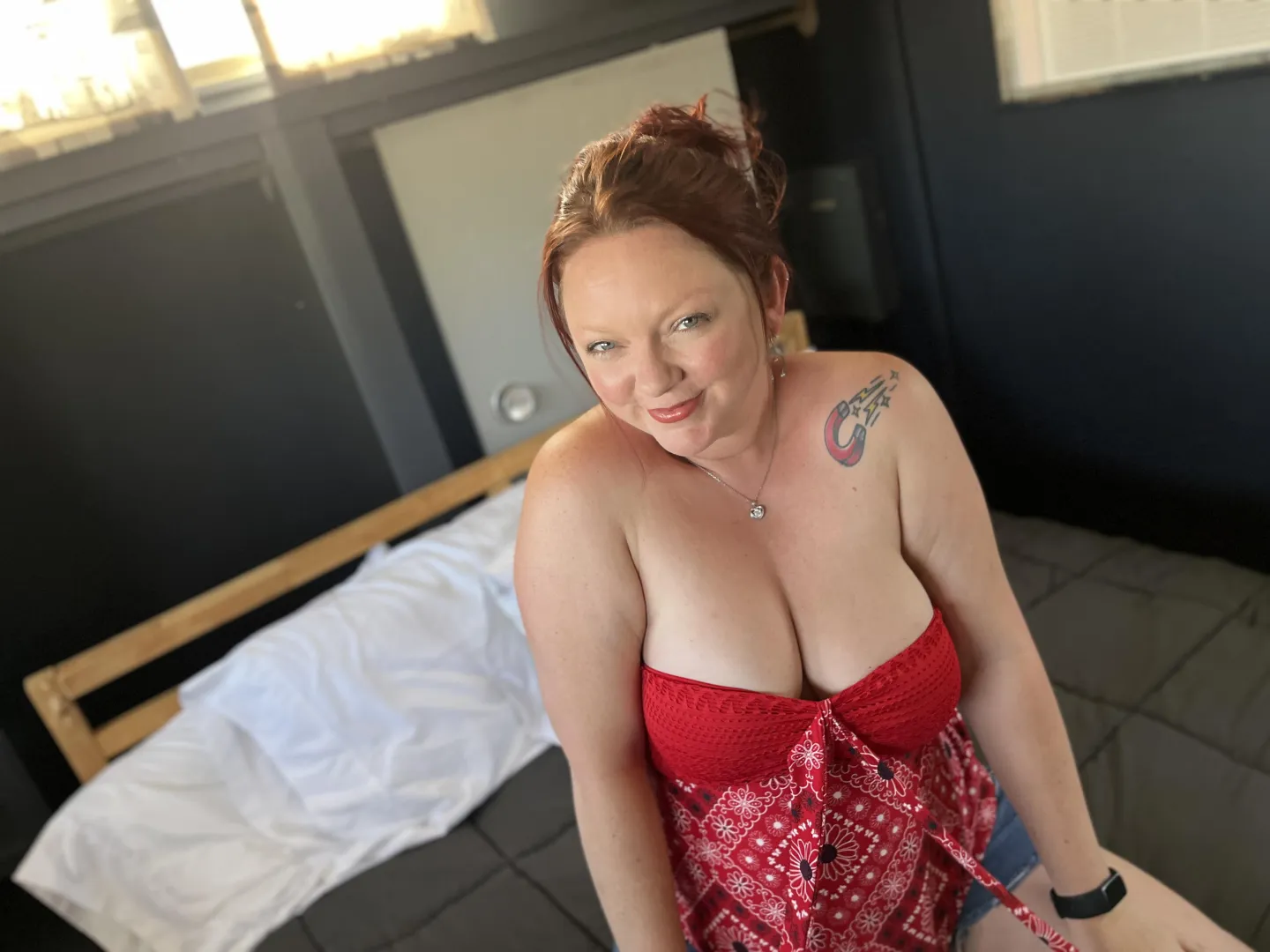 Just the redhead next door