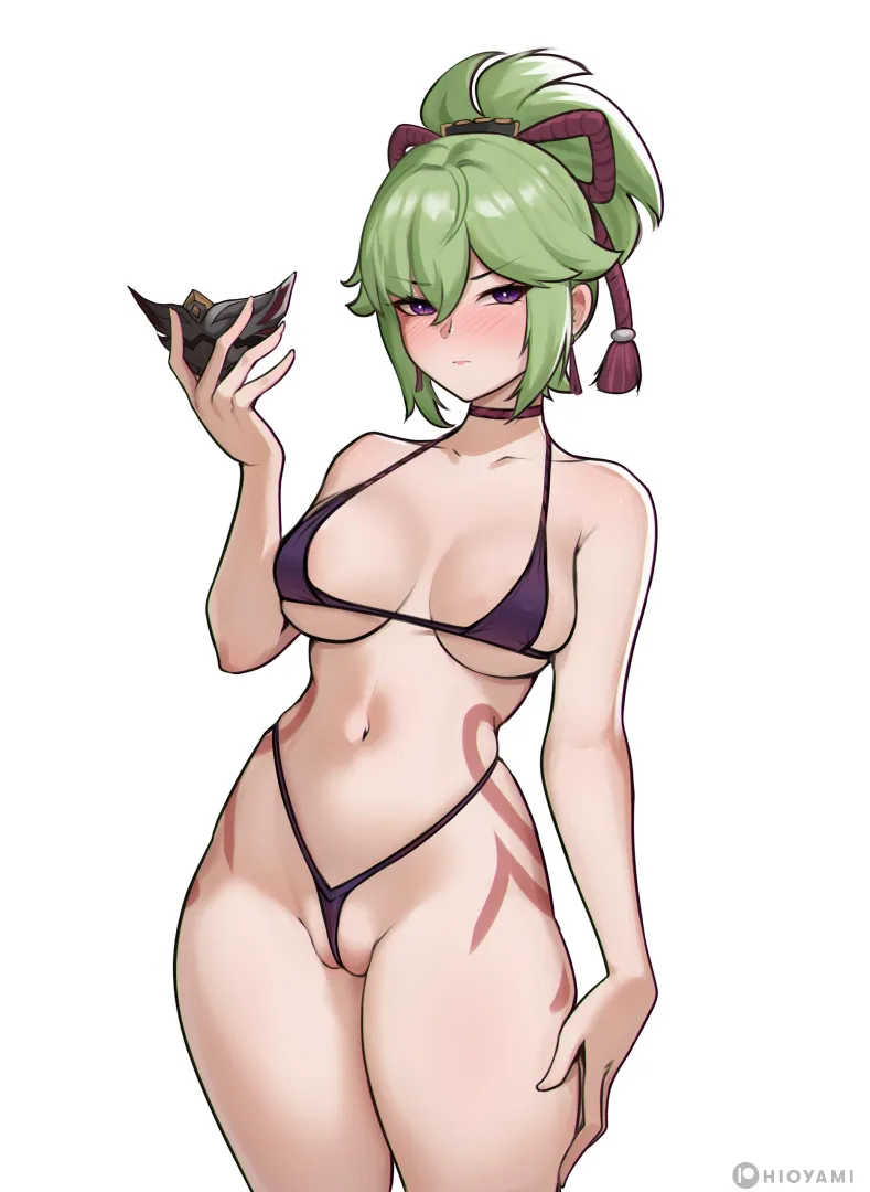 Kuki's new bikini (hioyami)