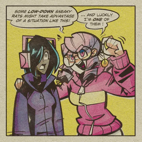 Low Down Sneaky Rats (Dani, Madelyn) (wrkn451)