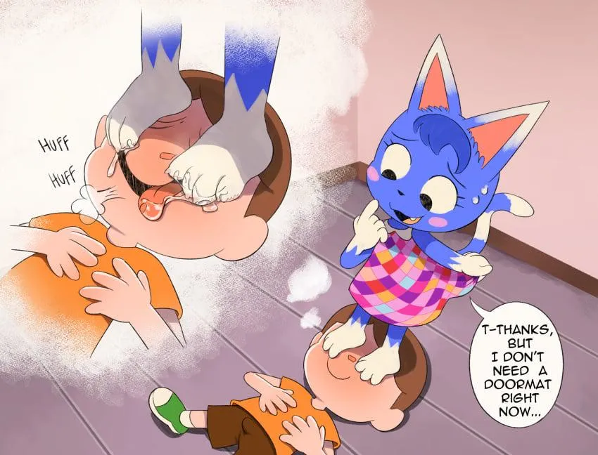 Meeeow, so you wanted to live with me because yoy like my paws? That's really weird you know? But I guess its fine <3