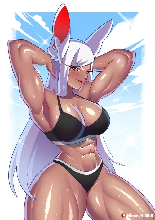 Mirko [My Hero Academia] (Nicco_Niiiiiii)