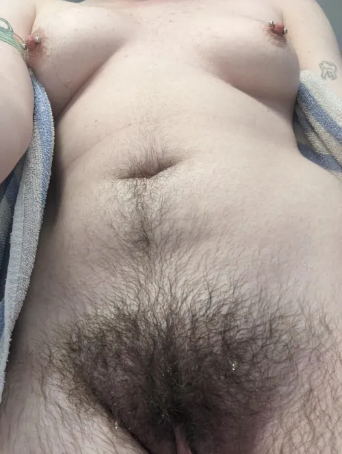 Picture right before my trim 