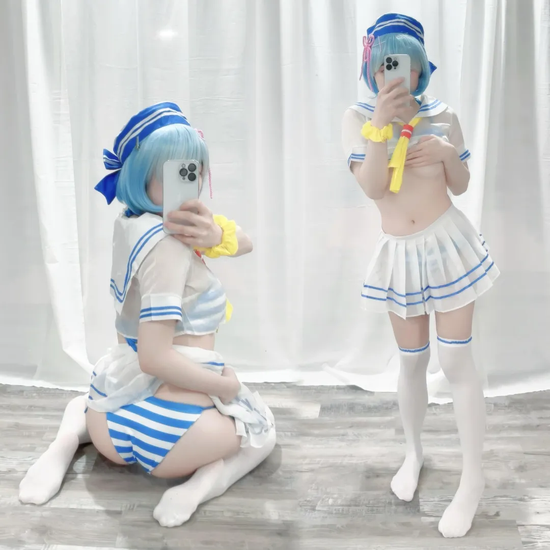 Rem in Swimwear (bunnygirlmina)