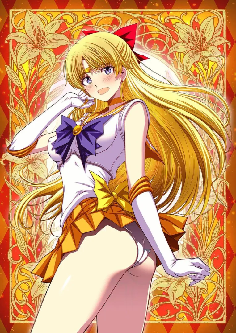 Sailor Venus Giving a Cute Look [Sailor Moon]