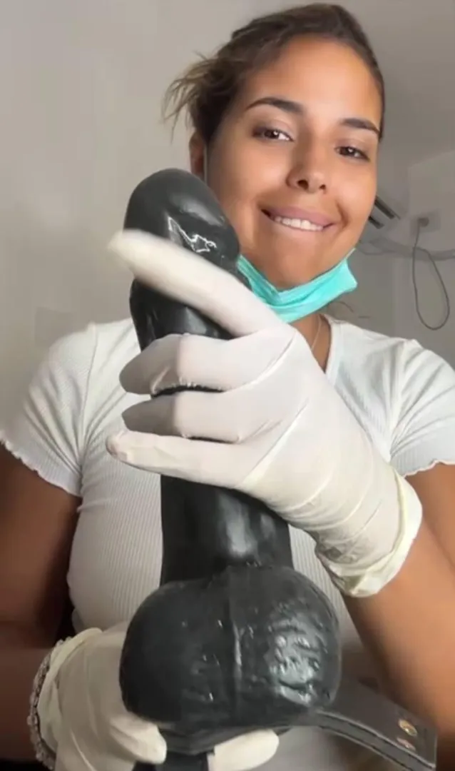 Should I test this new gloves on you?