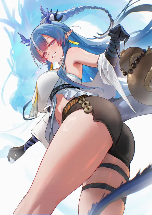 Slightly drunk Ling [Arknights]