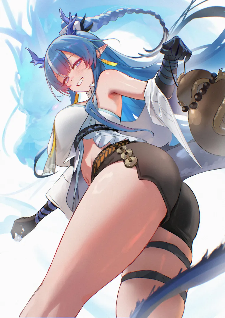 Slightly drunk Ling [Arknights]