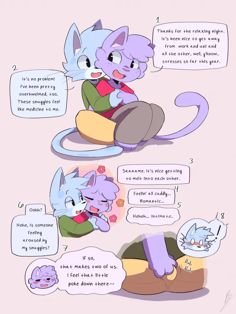 Taking Time Together - Page 1 (Commissioned) (wolfa_nsfw) [MF]