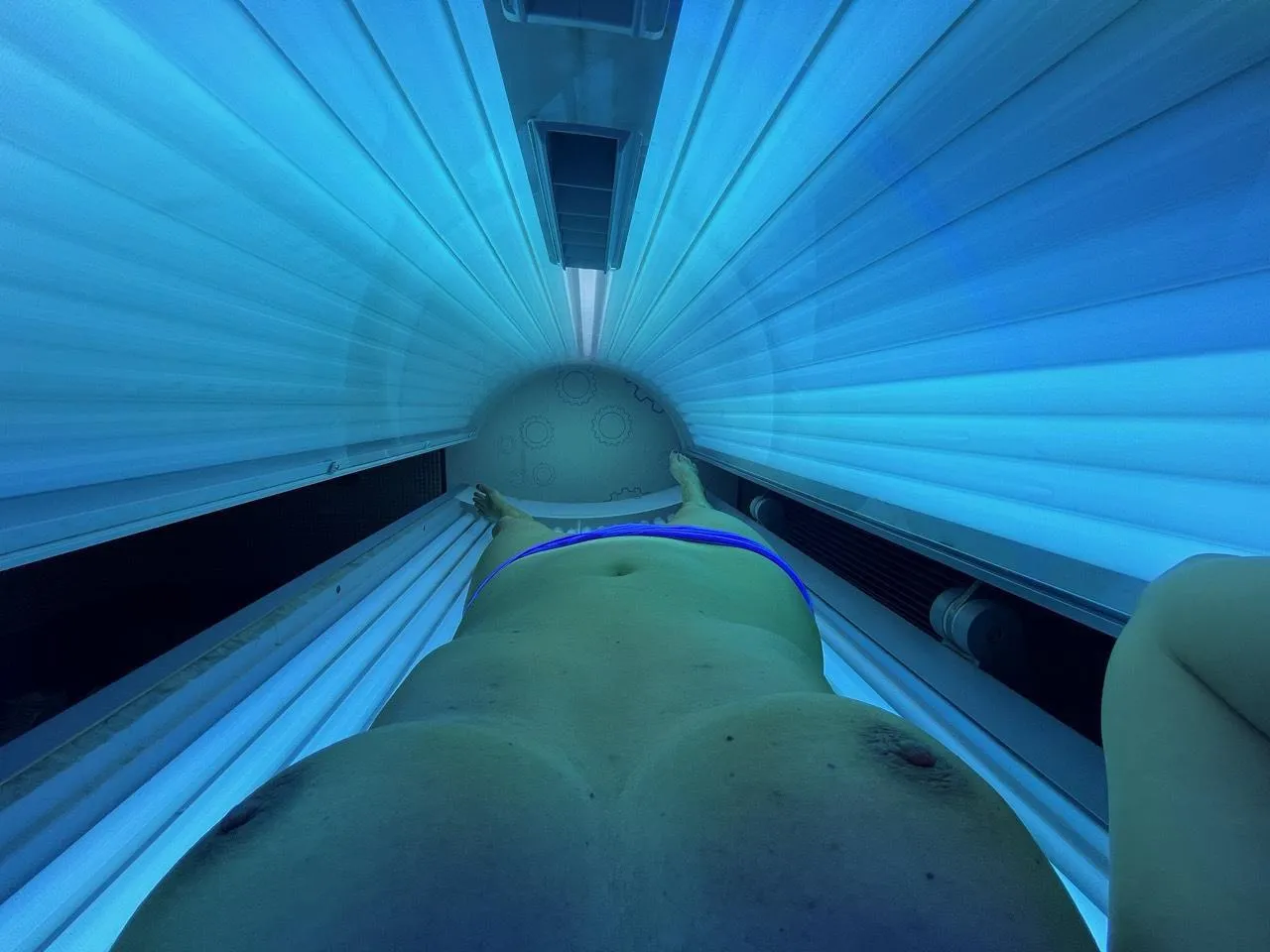 Tanning again!