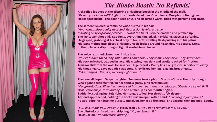 The Bimbo Booth: No Refunds!