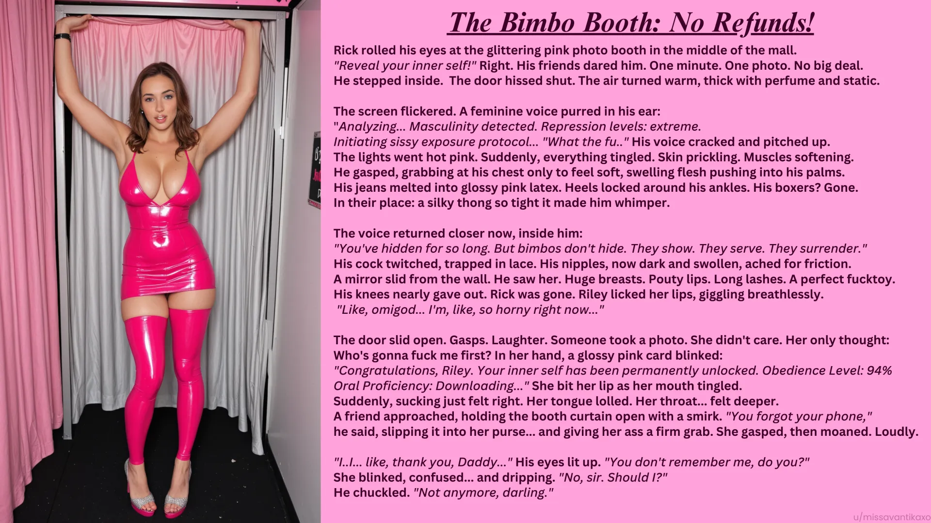 The Bimbo Booth: No Refunds!
